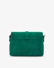 Load image into Gallery viewer, Mini Audrey Handbag - Emerald Suede