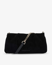 Load image into Gallery viewer, Mini Caterina Handbag - Black Suede