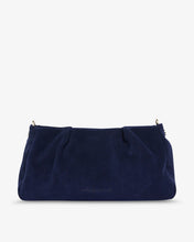 Load image into Gallery viewer, Mini Caterina Handbag - Navy Suede