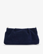 Load image into Gallery viewer, Mini Caterina Handbag - Navy Suede