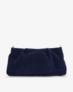 Mini Caterina Handbag - Navy Suede