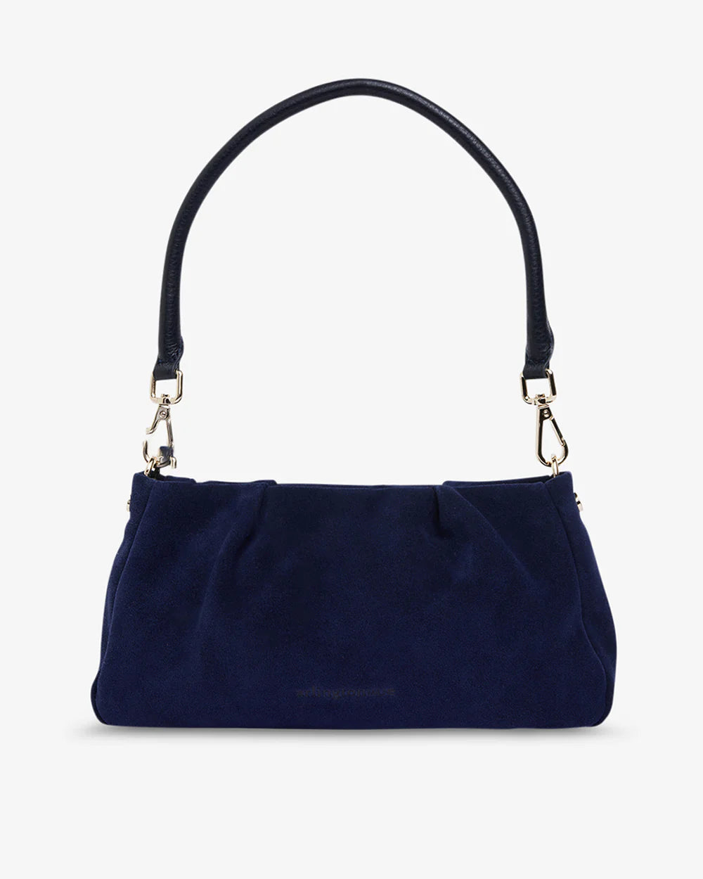 Mini Caterina Handbag - Navy Suede
