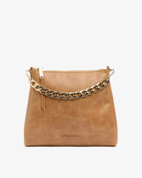 Mini Corinna Handbag - Vintage Tan