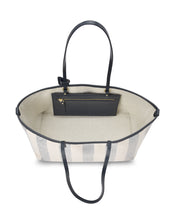 Load image into Gallery viewer, Mira Tote - Navy Canvas