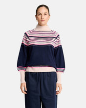 Load image into Gallery viewer, Miriam Knit - Navy Snowflake
