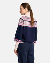Load image into Gallery viewer, Miriam Knit - Navy Snowflake