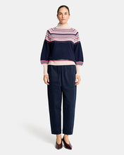 Load image into Gallery viewer, Miriam Knit - Navy Snowflake