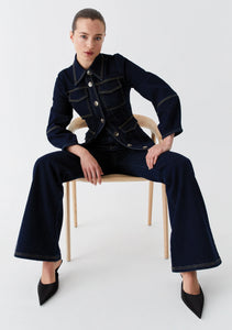 Oscar Denim Jeans - Dark Blue