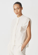 Load image into Gallery viewer, Evie Top Stripe - Ecru