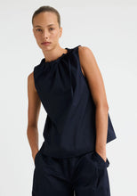 Load image into Gallery viewer, Maddison Tie Top - Navy