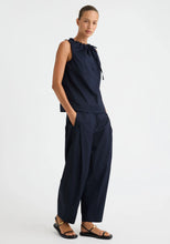 Load image into Gallery viewer, Maddison Tie Top - Navy