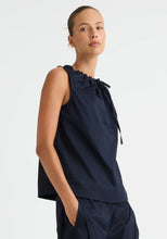 Load image into Gallery viewer, Maddison Tie Top - Navy