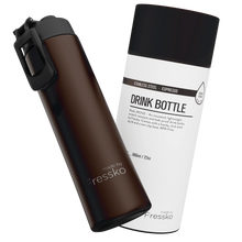Load image into Gallery viewer, MOVE 660ml Drink Bottle - Espresso