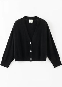 N.275  Cashmere Cardigan - Black