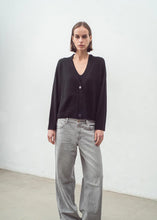 Load image into Gallery viewer, N.275  Cashmere Cardigan - Black
