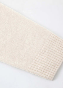 N.275  Cashmere Cardigan - Pearl Shell