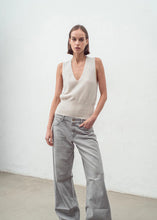Load image into Gallery viewer, N.35  Cashmere Low V Tank - Terry