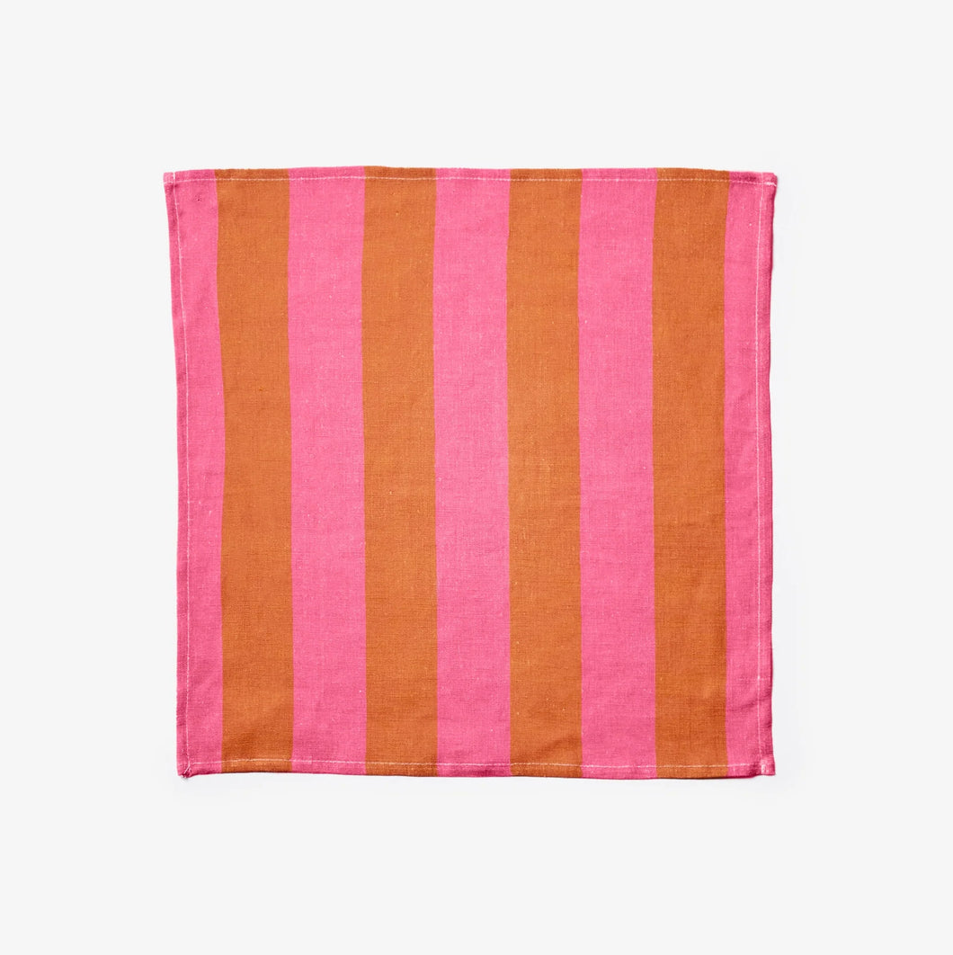 Napkin - Stripe Candy (Set of 4)