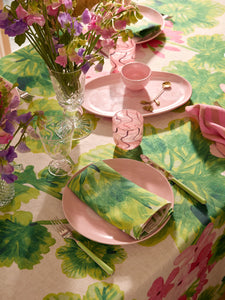 Napkins - Geranium Multi Linen (Set of 4)