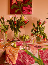 Load image into Gallery viewer, Napkins - Tulip Multi Linen (Set of 4)