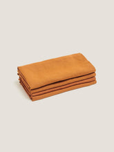 Load image into Gallery viewer, 100% Linen Napkin - Tobacco (set 4)