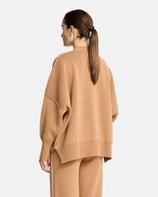 Load image into Gallery viewer, Natasha Sweat Top - Camel