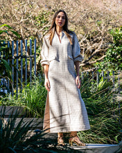 Load image into Gallery viewer, Neville Maxi Dress - Metallic Tweed