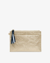 Load image into Gallery viewer, New York Coin Purse - Light Gold Crinkle