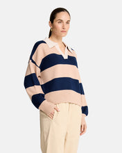 Load image into Gallery viewer, Nicole Sweater - Navy/ Blush
