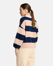 Load image into Gallery viewer, Nicole Sweater - Navy/ Blush