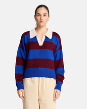 Load image into Gallery viewer, Nicole Sweater - Pinot/ Cobalt