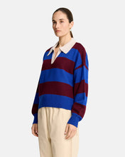 Load image into Gallery viewer, Nicole Sweater - Pinot/ Cobalt