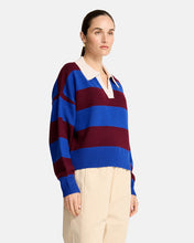 Load image into Gallery viewer, Nicole Sweater - Pinot/ Cobalt