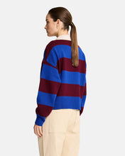 Load image into Gallery viewer, Nicole Sweater - Pinot/ Cobalt
