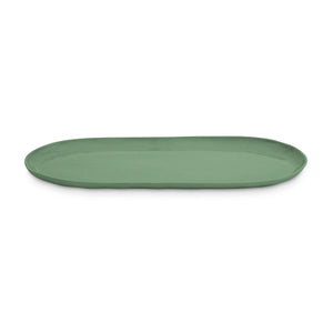 Cloud Oval Plate Large - Moss