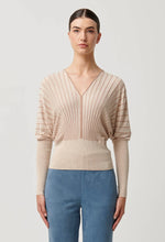 Load image into Gallery viewer, Francine Knit Top - Buckwheat