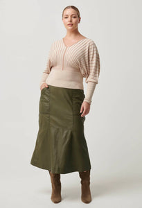Francine Knit Top - Buckwheat