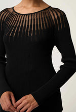 Load image into Gallery viewer, Rhiannon Knit Top - Black