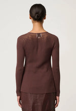 Load image into Gallery viewer, Rhiannon Knit Top - Mocha