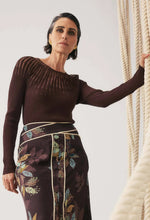 Load image into Gallery viewer, Rhiannon Knit Top - Mocha
