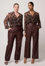 Load image into Gallery viewer, Joan Pant - Oxblood
