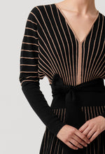 Load image into Gallery viewer, Equinox Wool Cotton Blend Knit Dress - Wheat