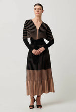 Load image into Gallery viewer, Equinox Wool Cotton Blend Knit Dress - Wheat