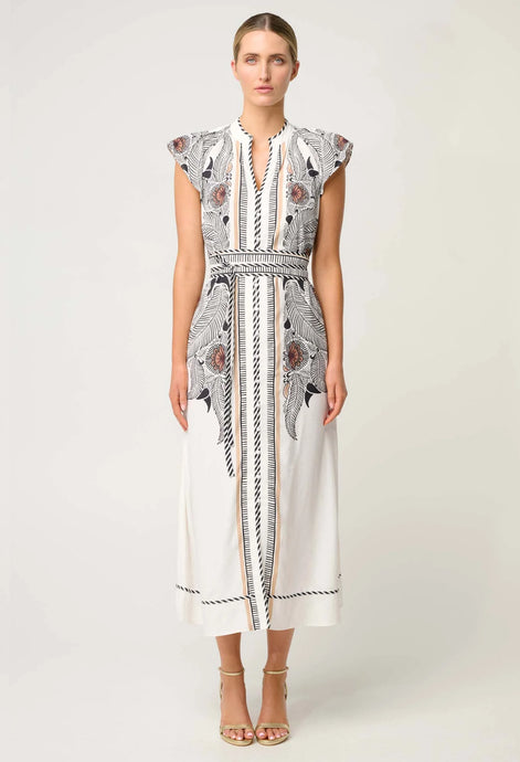 Malika Dress - Ivory Casablanca