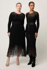 Load image into Gallery viewer, Rhiannon Knit Dress - Black