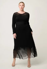 Load image into Gallery viewer, Rhiannon Knit Dress - Black