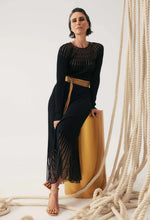 Load image into Gallery viewer, Rhiannon Knit Dress - Black