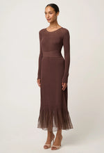 Load image into Gallery viewer, Rhiannon Knit Dress - Mocha