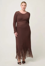 Load image into Gallery viewer, Rhiannon Knit Dress - Mocha