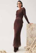 Load image into Gallery viewer, Rhiannon Knit Dress - Mocha